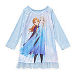 Disney Toddler Girls Frozen Long Sleeve Crew Neck Nightgown