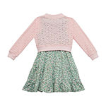 Knit Works Toddler Girls 2-pc. Jacket Dress