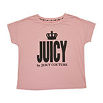 Juicy By Juicy Couture Womens Short Sleeve 2-pc. Pant Pajama Set