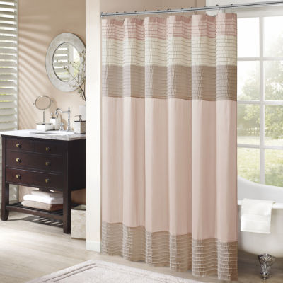 Madison Park Eastridge Shower Curtain, Color Blush JCPenney