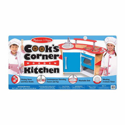 melissa and doug cooks corner kitchen