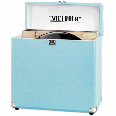 victrola storage case for vinyl turntable record