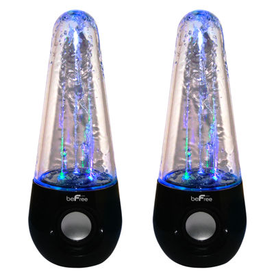 befree sound 2.1 channel wireless multimedia led dancing water bluetooth sound system