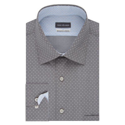 van heusen air long sleeve dress shirt