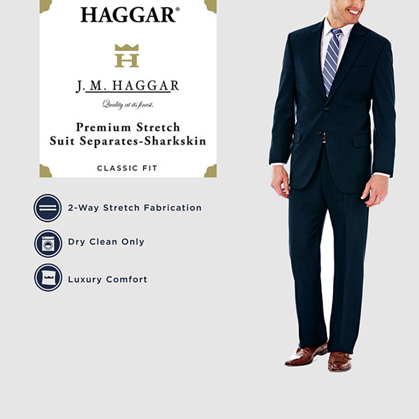 J.M Haggar®Mens Premium Stretch Classic Fit  Suit Separate Jacket