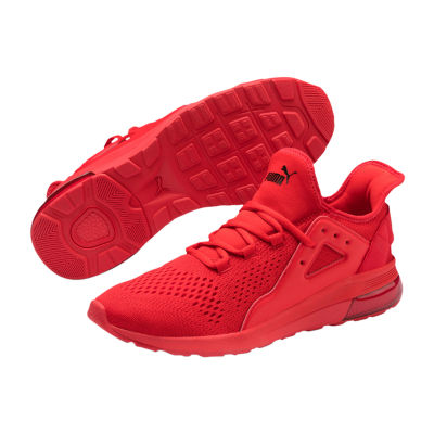 puma sneakers all red