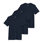 Jockey Classic Mens 3 Pack Short Sleeve V Neck Moisture Wicking T-Shirt