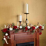 Nearly Natural 28in Pine Cone Indoor Christmas Garland