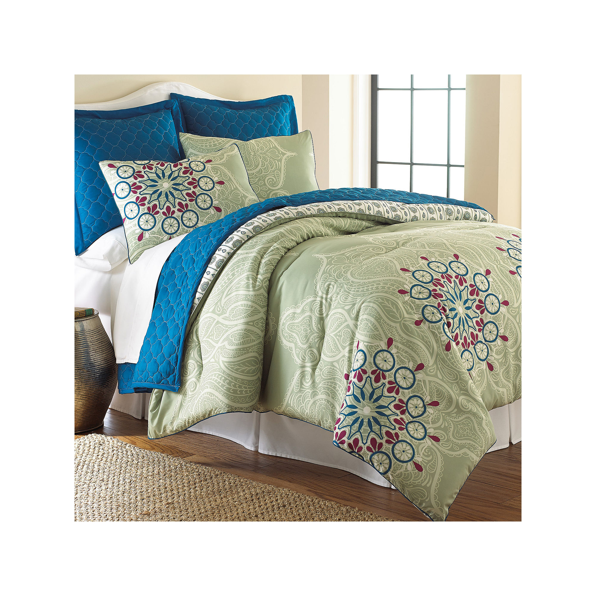 UPC 645470109855 product image for Pacific Coast Textiles Zarine 6-pc. Reversible Comforter Set | upcitemdb.com