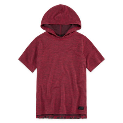 boys short sleeve hoodie