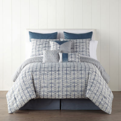 JCPenney Home Springfield 7-pc. Jacquard Midweight ...