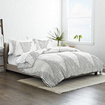 Casual Comfort Diamond Stripe Down-Alternative Lightweight Comforter Set