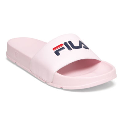 pink fila slippers