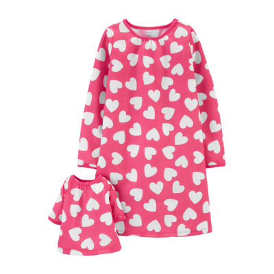 girls long sleeve nightgown