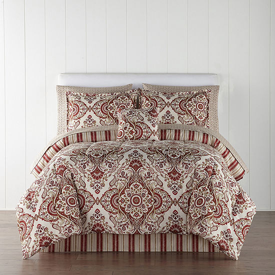Home Expressions Eliza Complete Bedding Set With Sheets Color
