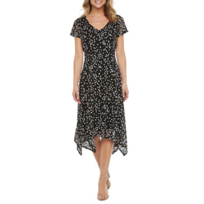 jcpenney polka dot dress