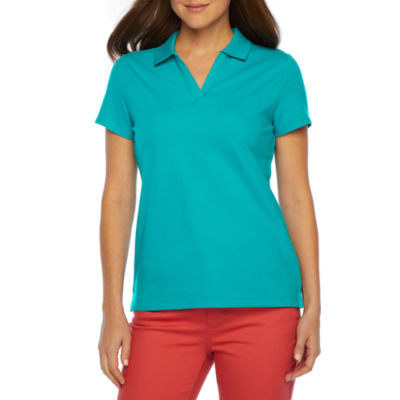 st john's bay womens polo shirts