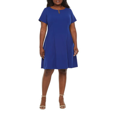 alyx short sleeve fit & flare dress