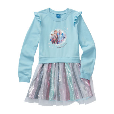 long sleeve frozen dress