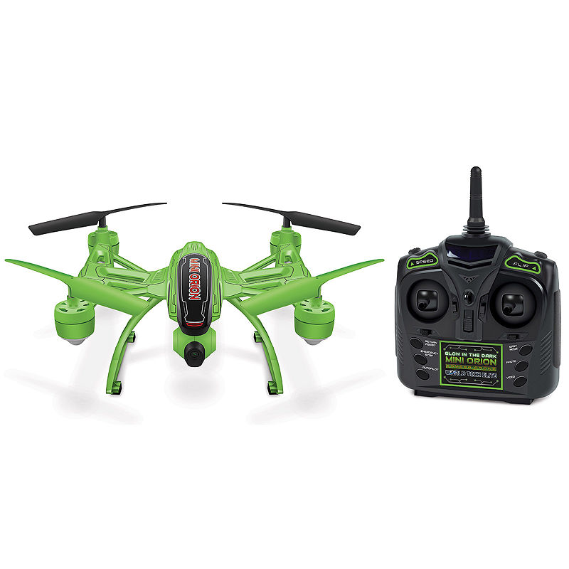 World Tech Toys Elite Mini Orion Glow-In-The-Dark 2.4Ghz 4.5Ch Hd Rc Camera Drone