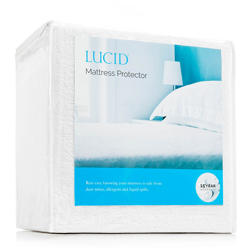 Waterproof Terry Mattress Protector by Lucid Full