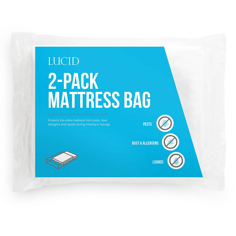 Lucid 2-Pack Mattress Moving and Storage Bag