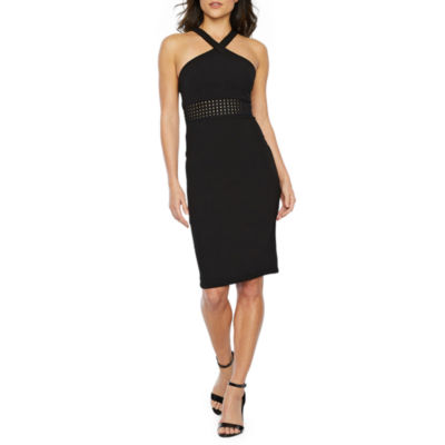 premier amour sleeveless fit & flare dress