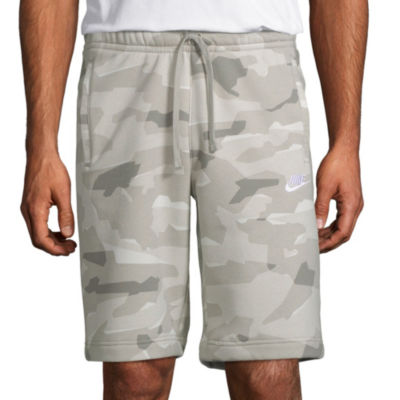 nike fleece shorts camo