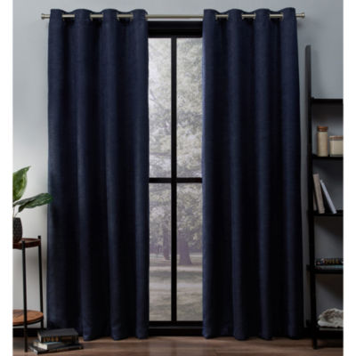 Oxford Energy Saving Blackout Grommet Top Set Of 2 Curtain Panel