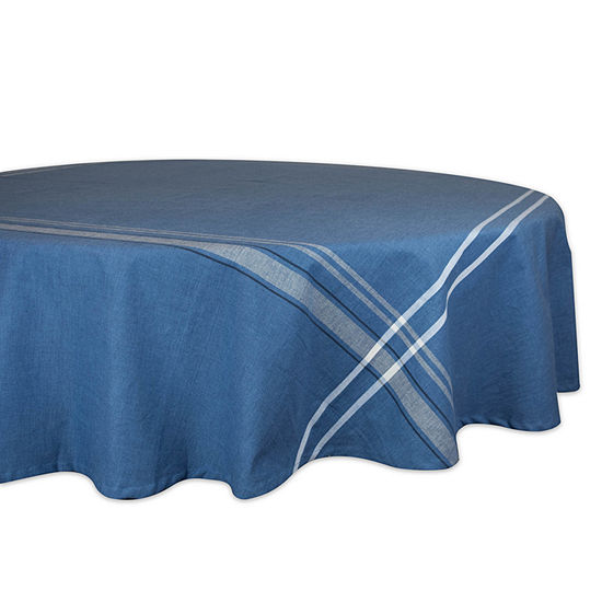 Design Imports French Chambray Tablecloth
