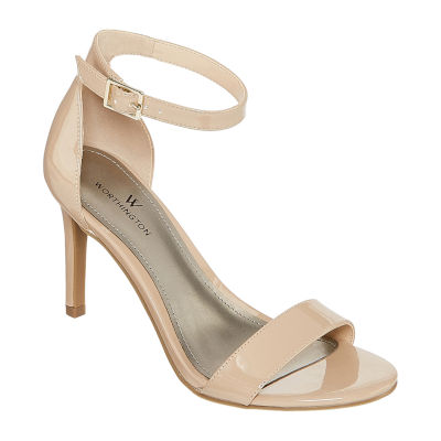 nude heels jcpenney