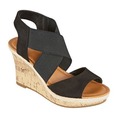 jcpenney womens wedges