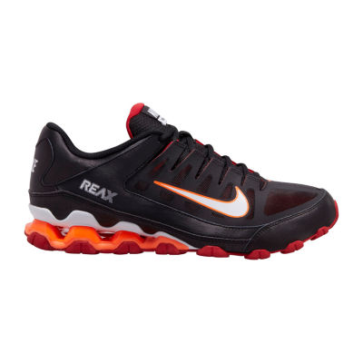 nike reax orange and black