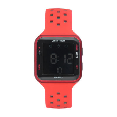 armitron red watch