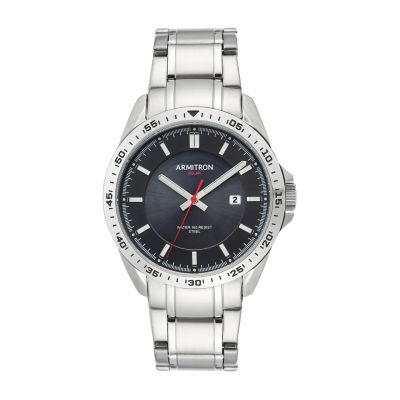 armitron men's stainless steel watch