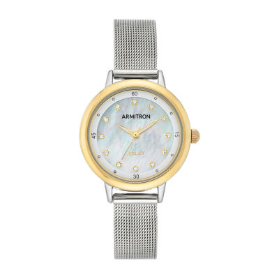 armitron silver watch