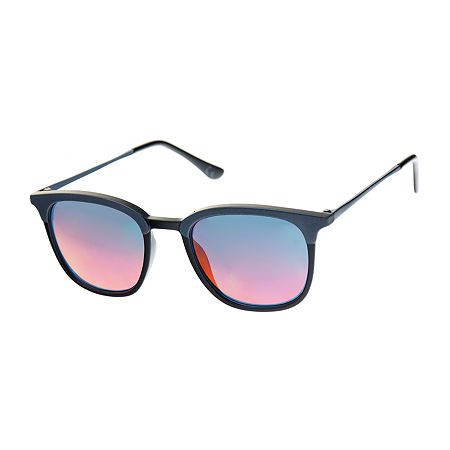 Arizona Mens Full Frame Square Sunglasses, One Size , Multiple Colors
