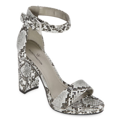 worthington womens beckwith block heeled sandals