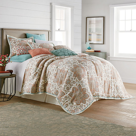 Jcpenney Home Adelaide 4 Pc Comforter Set Color Multi Jcpenney