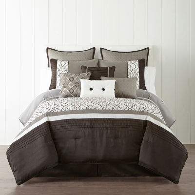 Home Expressions Reagan 10 Pc Comforter Set Color Multi Jcpenney
