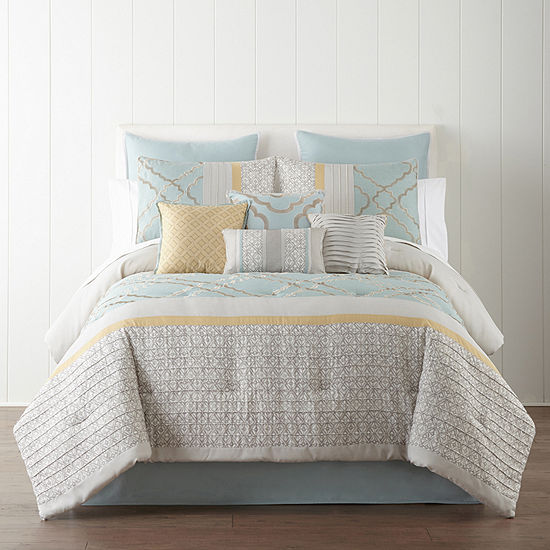 Home Expressions Gretchen 10 Pc Comforter Set Jcpenney Color Multi