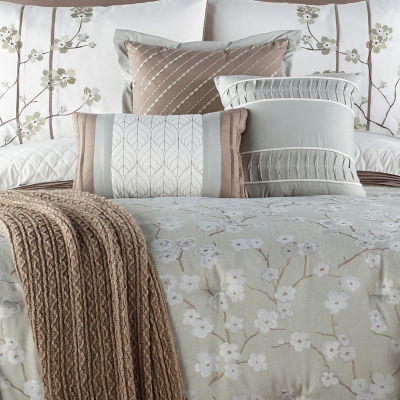 Jcpenney Home Japanese Cherry Blossom 10 Pc Floral Comforter Set