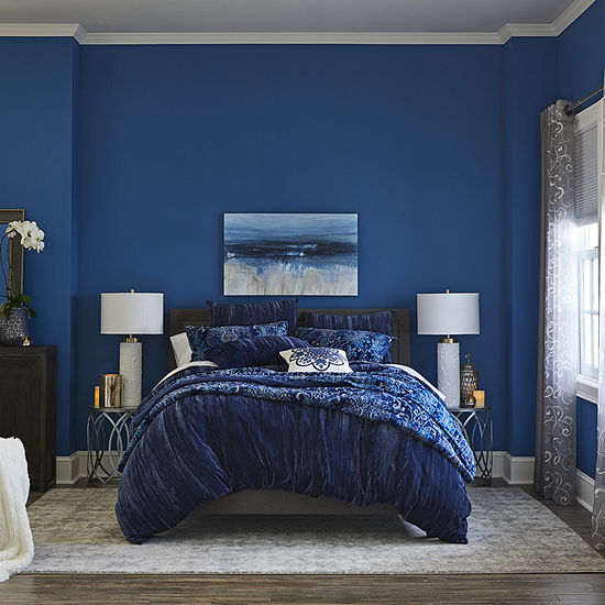 Jcpenney Home Crushed Velvet 3 Pc Comforter Set Jcpenney