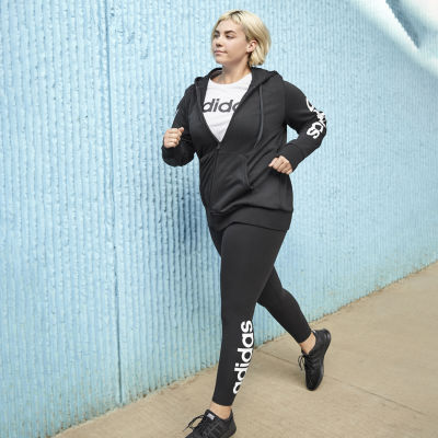 womens adidas leggings and hoodie