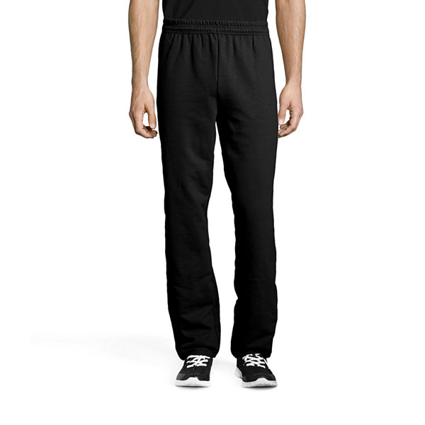 Hanes Mens Sport Ultimate Cotton Fleece Sweatpants With Pockets