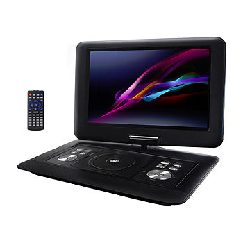 verlies uzelf heks Evacuatie Trexonic 14.1" Portable DVD Player with TFT-LCD Screen and USB/SD/AV  Inputs, Color: Black - JCPenney
