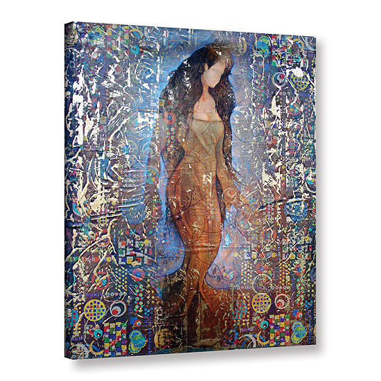 Brushstone Stained Interlude Gallery Wrapped Canvas Wall Art