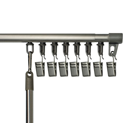 Bali Universal Track Adjustable Curtain Rod Color Nickel Jcpenney