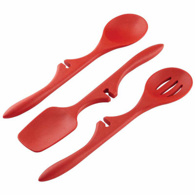 Rachael Ray 3pc. Kitchen Utensil Set, Color Red JCPenney
