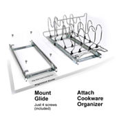 Lynk Professional Roll Out Double Drawer Color Chrome Jcpenney
